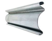 GALVANISED STEEL SKIN POWDER COATED SOLID SLAT 1.2MM TH